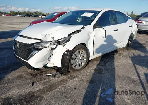 2024 Nissan Sentra S Xtronic Cvt z USA, uszkodzony, nr VIN 3N1AB8BV0RY300651